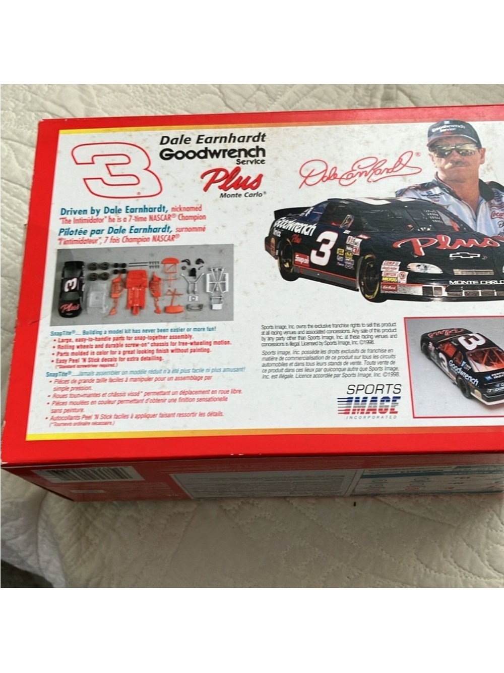 Dale Earnhardt No.3 Black Goodwrench NASCAR Die-Cast & Collector Set - Picture 3 of 16